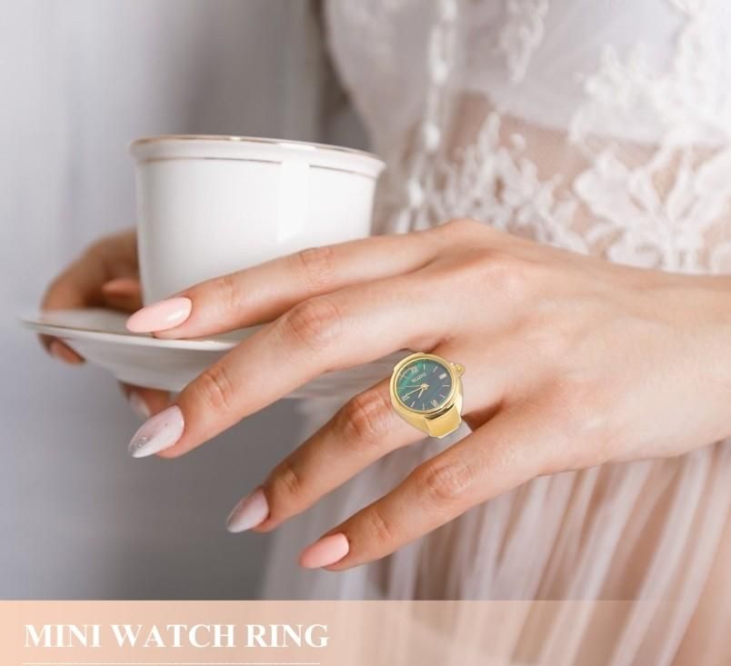 Unisex Finger Ring Watch