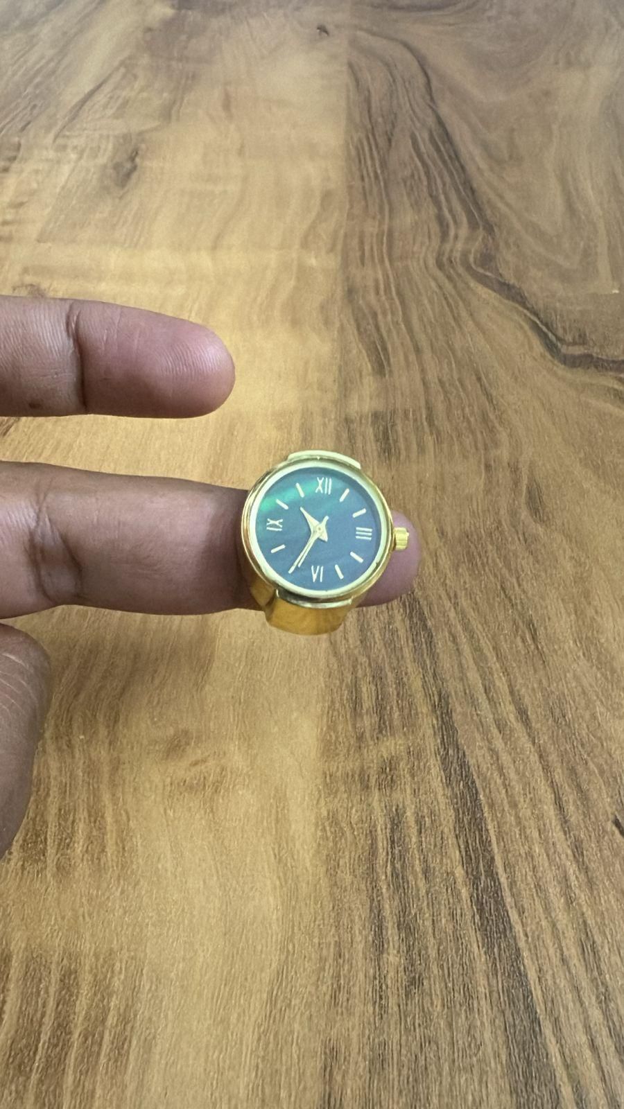 Unisex Finger Ring Watch