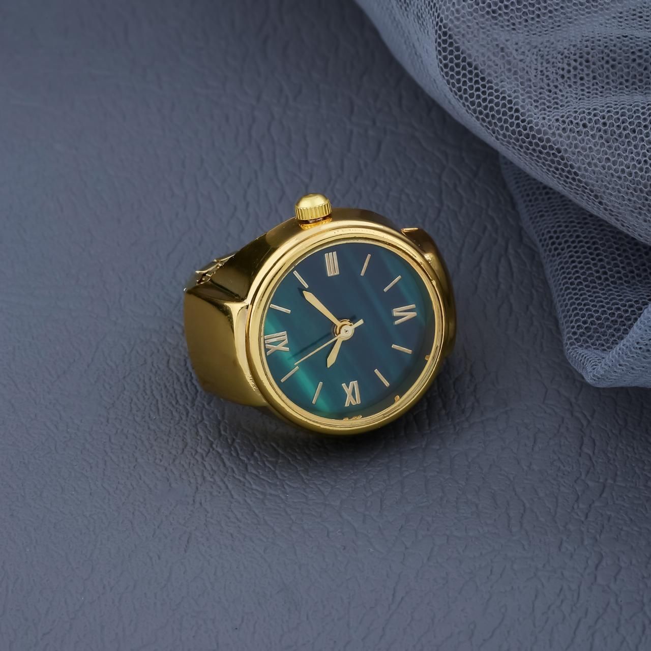 Unisex Finger Ring Watch