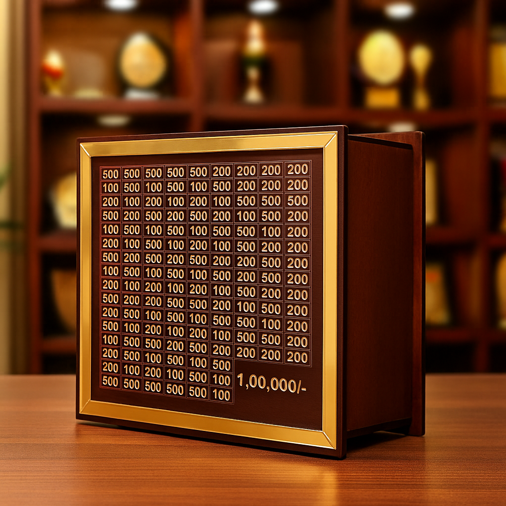 Savings Challenge Piggy Bank