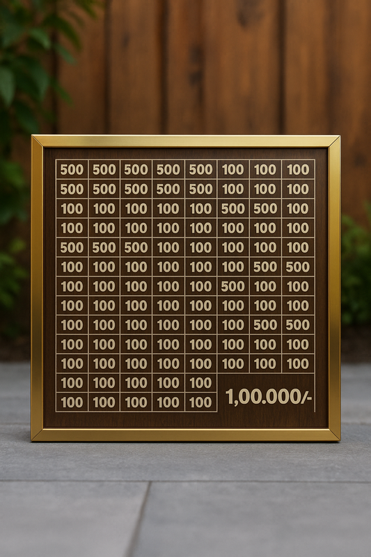 Savings Challenge Piggy Bank